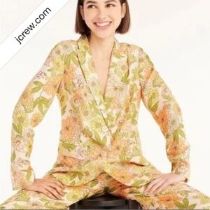 NWT J Crew Cupro Parke blazer in zinnia floral Size 8